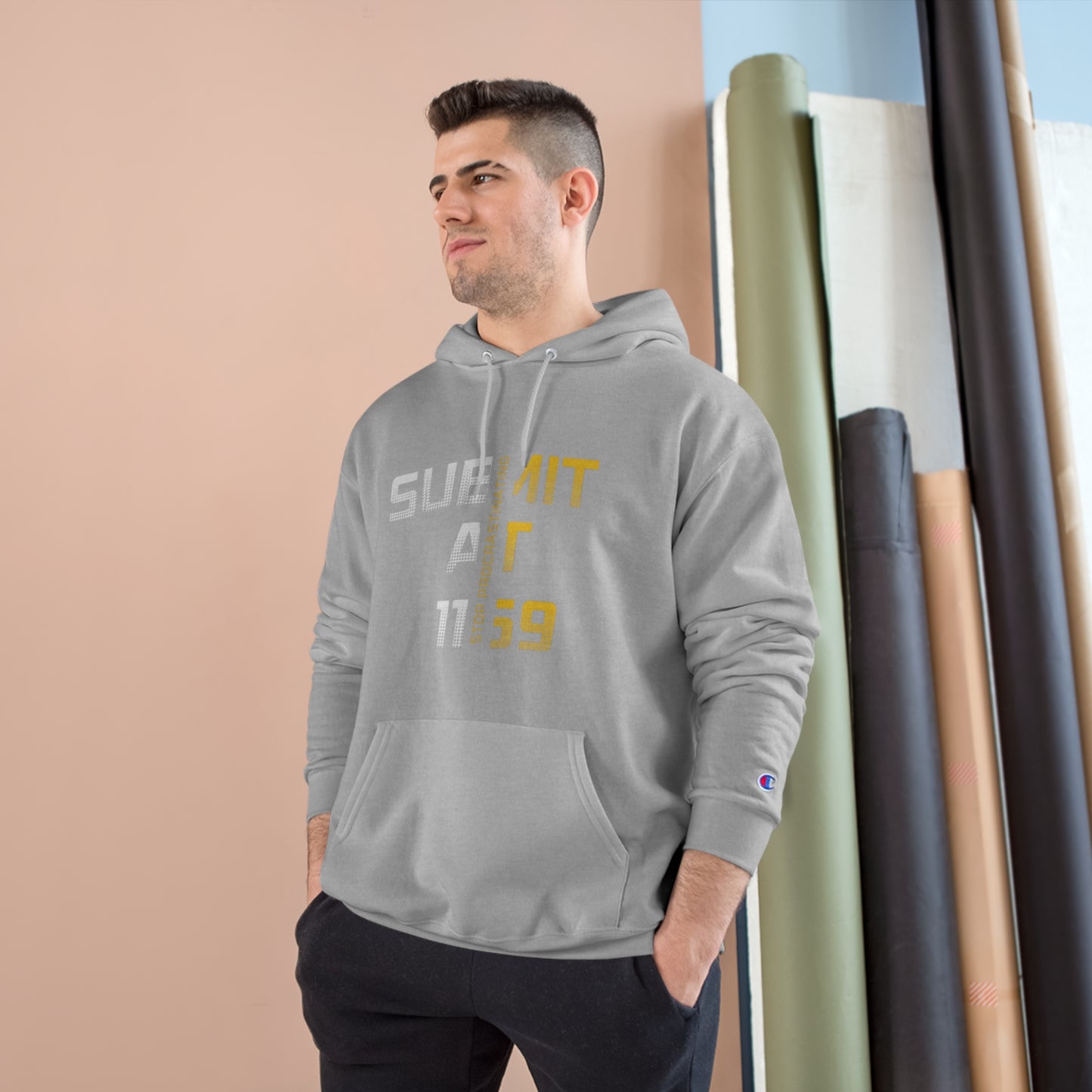 Stop Procrastinating Champion Hoodie