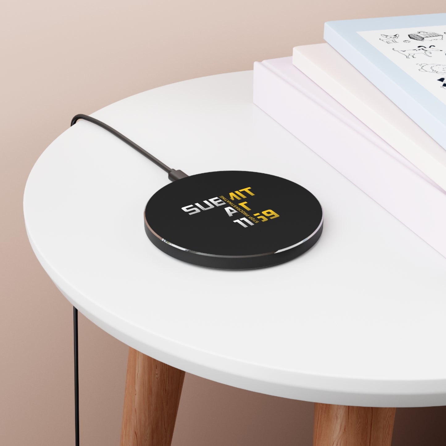 Stop Procrastinating Wireless Charger